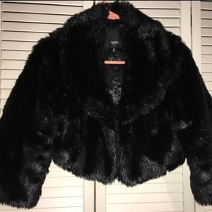 faux fur coat